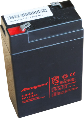 Alarmguard CJ6-2.8 (6V-2.8Ah)
