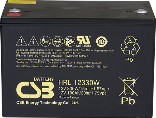 CSB HRL12330W (12V-100Ah)